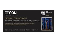 Epson PremierArt Water Resistant Canvas - Blank - Rulle (111,8 cm x 12,2 m) - 350 g/m² - 1 rulle (rullar) kanvaspapper - för Stylus Pro 11880, Pro 98XX; SureColor SC-P10000, P20000, P8000, P9000, P9500, T7200 C13S041848