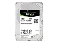 Seagate Exos 7E2000 ST1000NX0333 - Hårddisk - 1 TB - inbyggd - 2.5" SFF - SAS 12Gb/s - nearline - 7200 rpm - buffert: 128 MB ST1000NX0333