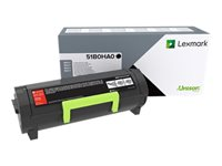 Lexmark - Lång livslängd - svart - original - tonerkassett - för Lexmark MS417dn, MX417de 51B0HA0