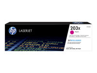 HP 203X - Lång livslängd - magenta - original - LaserJet - tonerkassett (CF543X) CF543X