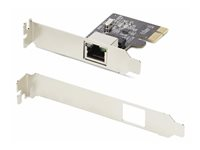 StarTech.com 1-Port Gigabit PCIe Network Adapter Card, TAA Compliant - Nätverksadapter - PCIe låg profil - Gigabit Ethernet x 1 - svart - TAA-kompatibel ST1000SPEX2LT
