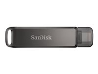 SanDisk iXpand Luxe - USB flash-enhet - 64 GB - USB-C / Lightning SDIX70N-064G-GN6NN