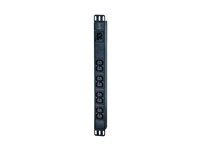 APC Easy Basic Rack PDU EPDU1016B - Kraftdistributionsenhet (kan monteras i rack) - AC 200/208/230 V - 3680 VA - ingång: IEC 60320 C20 - utgångskontakter: 8 (power IEC 60320 C13) - 1U - 2.5 m sladd - svart - för P/N: AR106V, SCL400RMJ1U, SCL500RMI1UC, SCL500RMI1UNC, SMTL1000RMI2UC, SMTL750RMI2UC EPDU1016B