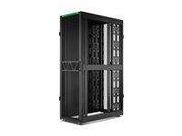 APC NetShelter SX Gen 2 - Rack skåp - 1991 H x 600 B x 1200 D mm, med sidor - golvstående - svart - 42U - 19" - TAA-kompatibel - för P/N: SMT1000RM1U, SMT750RM1U, SRTL10KRM4UT, SRTL5KRM2UI-HW, SRTL5KRM2UT-HW, SRTL8KRM4UT AR3300B2