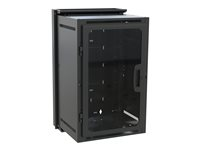 Middle Atlantic DWR - Rack - väggmontering - svart - 18U - 19" - TAA-kompatibel DWR-18-17PD