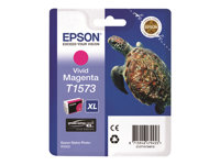 Epson T1573 - 25.9 ml - intensiv magenta - original - blister - bläckpatron - för Stylus Photo R3000 C13T15734010