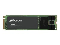 Micron 7400 MAX - SSD - 400 GB - inbyggd - M.2 2280 - PCIe 4.0 (NVMe) MTFDKBA400TFC-1AZ1ZABYYR
