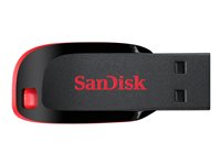 SanDisk Cruzer Blade - USB flash-enhet - 16 GB - USB 2.0 SDCZ50-016G-B35