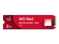 WD Red SN700 WDS200T1R0C - SSD - 2 TB - inbyggd - M.2 2280 - PCIe 3.0 x4 (NVMe) WDS200T1R0C