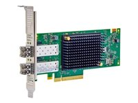 Emulex LPe37102 - Secure host bus adapter - PCIe låg profil - 32Gb Fibre Channel x 2 - för PowerEdge R470, R570, R670, R6715, R6725, R770, R7715, R7725 406-BBXS