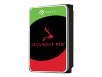 Seagate IronWolf Pro ST8000NT001 - Hårddisk - 8 TB - inbyggd - 3.5" - SATA 6Gb/s - 7200 rpm - buffert: 256 MB - med 3 års Seagate Rescue Data Recovery ST8000NT001