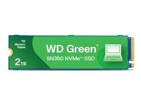 WD Green SN350 NVMe SSD WDS200T3G0C - SSD - 2 TB - inbyggd - M.2 2280 - PCIe 3.0 x4 (NVMe) WDS200T3G0C