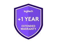 Logitech Extended Warranty - Utökat serviceavtal - 1 år - för Tap Scheduler Purpose-Built Scheduling Panel for Meeting Rooms 994-000151