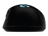 Logitech Wireless Gaming Mouse G703 LIGHTSPEED with HERO 16K Sensor - Mus - optisk - 6 knappar - trådlös, kabelansluten - USB, 2.4 GHz - USB Logitech LIGHTSPEED-mottagare 910-005641