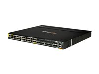 HPE Aruba Networking CX 6300M 32p Smart Rate 5G CL8 8p SFP+ 10G LRM 2p SFP56 50G 2p SFP28 25G MACsec Switch - Switch - L3 - Administrerad - 32 x 1/2.5/5GBase-T (PoE++) + 8 x 10 Gigabit SFP+ + 2 x 50 Gigabit Ethernet SFP56 + 2 x 25 Gigabit SFP28 - rackmonterbar - PoE++ (2880 W) - BTO S4P42A