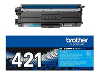 Brother TN-421C - Cyan - original - tonerkassett - för Brother DCP-L8410CDN, DCP-L8410CDW, HL-L8260CDW, HL-L8360CDW, MFC-L8690CDW, MFC-L8900CDW TN421C