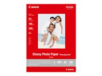 Canon GP-501 - Blank - A4 (210 x 297 mm) - 200 g/m² - 100 ark fotopapper - för PIXMA iP90, MG2555, mini260, MP180, MP490, MP510, MP550, MP560, MP960, MX330, TS7450 0775B001