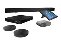 Lenovo ThinkSmart Core - Full Room Kit - paket för videokonferens - med 3 års Lenovo Premier Support + underhåll första året - Certifierad för Zoom Rooms - svart 11S5000KMT