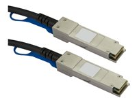 StarTech.com HPE JD095C Compatible .65m 10G SFP+ to SFP+ Direct Attach Cable Twinax, 10GbE SFP+ Copper DAC 10 Gbps Low Power Passive Mini GBIC/Transceiver Module DAC, Firepower A5500, 10GE - Lifetime Warranty (JD095CST) - 10GBase direktkopplingskabel - SFP+ spärrad till SFP+ spärrad - 65 cm - dubbelaxlad - SFF-8431/SFF-8432 - passiv - svart JD095CST