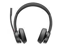 Poly Voyager 4320 - Headset - på örat - Bluetooth - trådlös - svart - Zoomcertifierad, Certifierad för Microsoft-teams 77Y99AA