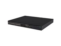 HPE Networking Comware 5150HI 24p 10M/100M/1G 8p SFP 1G Combo 6p SFP28 10G/25G Switch - Switch - L3 - Administrerad - 48 x 10/100/1000Base-T + 8 x 100/1000Base-X SFP + 6 x 10 Gigabit / 25 Gigabit SFP28 (uplink / stacking) - rackmonterbar - BTO S5T46A