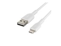 Belkin BoostCharge - Lightning-kabel - Lightning hane till USB hane - 1 m - vit CAA001BT1MWH