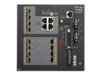 Cisco Industrial Ethernet 4000 Series - Switch - Administrerad - 8 x SFP + 4 x kombinations-Gigabit SFP - DIN-skenmonterbar - DC power - TAA-kompatibel IE-4000-8S4G-E