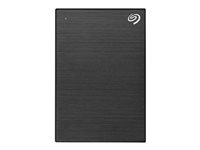 Seagate One Touch STKY1000400 - Hårddisk - 1 TB - extern (portabel) - USB 3.0 - svart - med Seagate Rescue Data Recovery STKY1000400