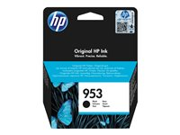 HP 953 - 20 ml - svart - original - blister - bläckpatron - för Officejet Pro 77XX, 82XX, 87XX L0S58AE#BGX