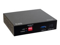 C2G 4K HDMI over IP Decoder - 4K 60Hz - Video/ljud/infraröd/seriell förlängare - HDMI - upp till 100 m 29976