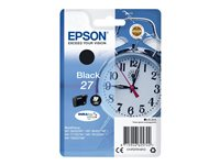 Epson 27 - 6.2 ml - svart - original - bläckpatron - för WorkForce WF-3620, WF-3640, WF-7110, WF-7210, WF-7610, WF-7620, WF-7710, WF-7715, WF-7720 C13T27014012