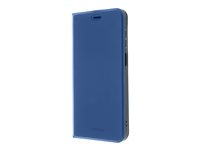 Insmat Easy - Vikbart fodral för mobiltelefon - polyuretan (PU), kartong+papper, termoplastisk polyuretan (TPU), eco-läder - electric blue - för Samsung Galaxy A57 650-3401