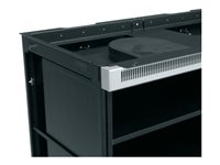 Middle Atlantic C5 Series Credenza Rack - rack front panel mount (vented) C5-VENT1-WH