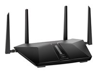 NETGEAR Nighthawk AX5 RAX43 - Trådlös router 4-ports-switch - 1GbE - Wi-Fi 6 - Dubbelband RAX43-100EUS