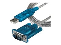 StarTech.com 91 cm USB till RS232 DB9 seriell kabeladapter ? M/M - Seriell adapter - USB 2.0 - RS-232 ICUSB232SM3