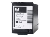 HP - 18 ml - svart - kompatibel - bläckpatron - för Addmaster IJ 6080, 6160, 7100; Ithaca BANKjet 2500; KITCHENjet 1000; POSjet 1000, 1500 C6602A