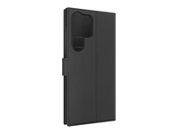 Zagg - Vikbart fodral för mobiltelefon - konstläder - svart - för Apple iPhone SE (3rd generation), SE (andra generationen) 702314818