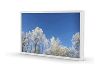 HI-ND PROTECT - Monteringssats (hölje) - för platt panel - liggande - polykarbonat - vit - skärmstorlek: 85" - väggmonterbar WC8512-0101-51