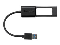 Targus - USB-kabel - 24 pin USB-C (hona) till USB typ A (hane) - USB 3.0 - 10 cm ACC110401GLX