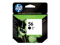 HP 56 - Svart - original - bläckpatron - för Deskjet 450, 55XX; Officejet 6110; Photosmart 7150, 7350, 7550; psc 21XX, 2210 C6656AE#UUS