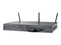 Cisco 881 Ethernet Security - Router 4-ports-switch - rekonditionerad C881-K9-RF