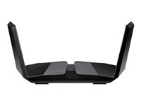 NETGEAR Nighthawk RAXE500 - Trådlös router 4-ports-switch - 1GbE, 2.5GbE - Wi-Fi 6E - Wi-Fi 6 - flera band RAXE500-100EUS