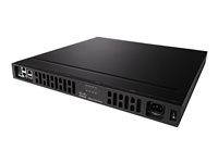 Cisco Integrated Services Router 4331 - Router 1GbE - WAN-portar: 3 - rackmonterbar - återanvänd ISR4331-DC/K9-RF