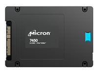 Micron 7450 MAX - SSD - 800 GB - inbyggd - 2.5" - U.3 PCIe 4.0 (NVMe) MTFDKCC800TFS-1BC1ZABYYR