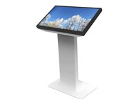 HI-ND Floorstand Touch - Landscape - ställ - för interaktiv platt panel/PC - vit - skärmstorlek: 43" - golvstående - för Samsung QM43R-T FT4315-0101-01