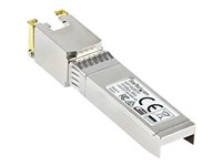 StarTech.com MSA-kompatibel SFP+-sändarmodul - 10GBASE-T - SFP+ sändar/mottagarmodul - 10GbE - 10GBase-T, 10GBase-X - RJ-45 - upp till 30 m - TAA-kompatibel - för P/N: PEX10GSFP SFP10GBTST