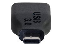 C2G USB C to USB A Adapter - USB C to USB Adapter - 5Gbps - Black - M/F - USB-adapter - USB typ A (hona) till 24 pin USB-C (hane) - USB 3.0 - svart 28868