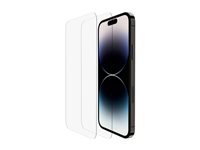 Belkin ScreenForce - Skärmskydd för mobiltelefon - glas - för Apple iPhone 13, 13 Pro OVA069ZZ