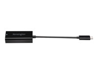 Kensington CA1100E USB-C to Ethernet Adapter - Nätverksadapter - USB-C 3.1 - Gigabit Ethernet x 1 K33475WW