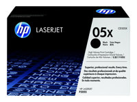 HP 05X - Lång livslängd - svart - original - LaserJet - tonerkassett (CE505X) - för LaserJet P2055, P2055d, P2055dn, P2055x CE505X